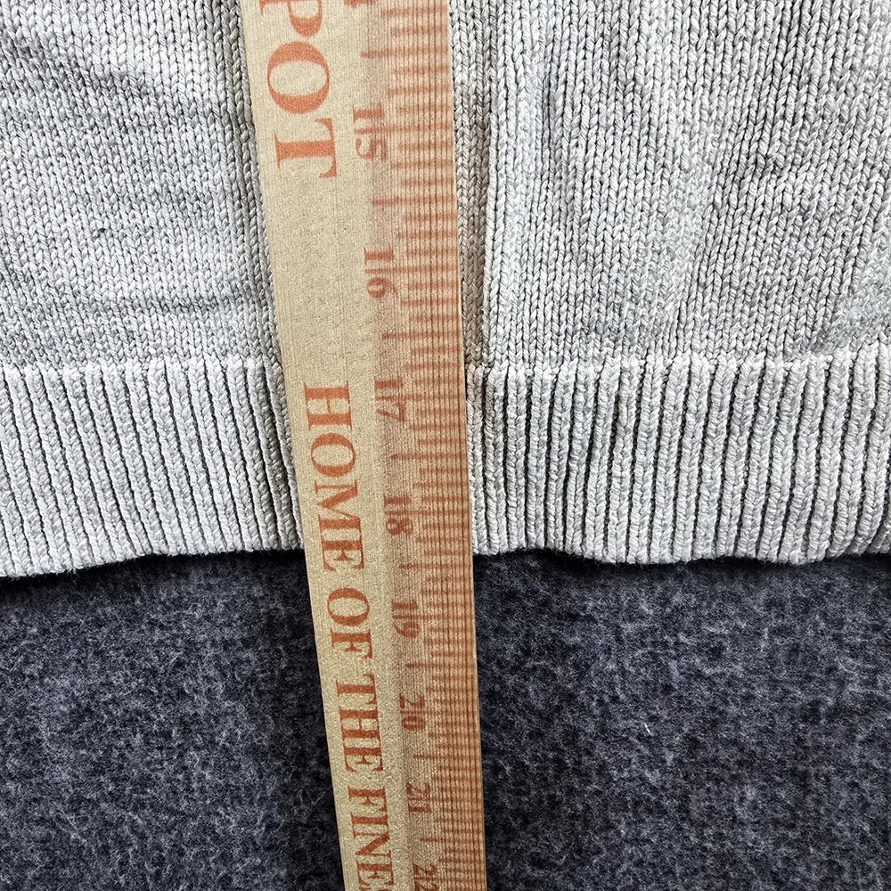 Banana Republic Women XS Cream Cardigan Silver‎ Metal Button Down Mid Sleeve - Picture 9 of 10
